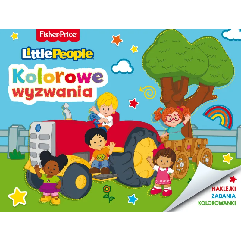FISHER PRICE LITTLE PEOPLE KOLOROWE WYZWANIA 