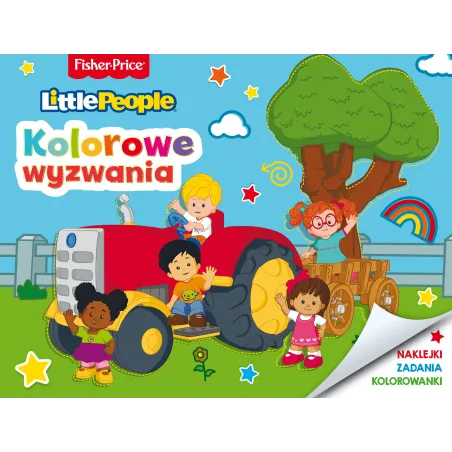 FISHER PRICE LITTLE PEOPLE KOLOROWE WYZWANIA 