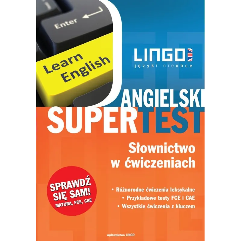 ANGIELSKI SUPERTEST SŁOWNICTWO W ĆWICZENIACH Anna Treger - Lingo