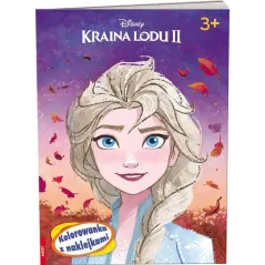 KRAINA LODU 2 KOLOROWANKA Z NAKLEJKAMI 