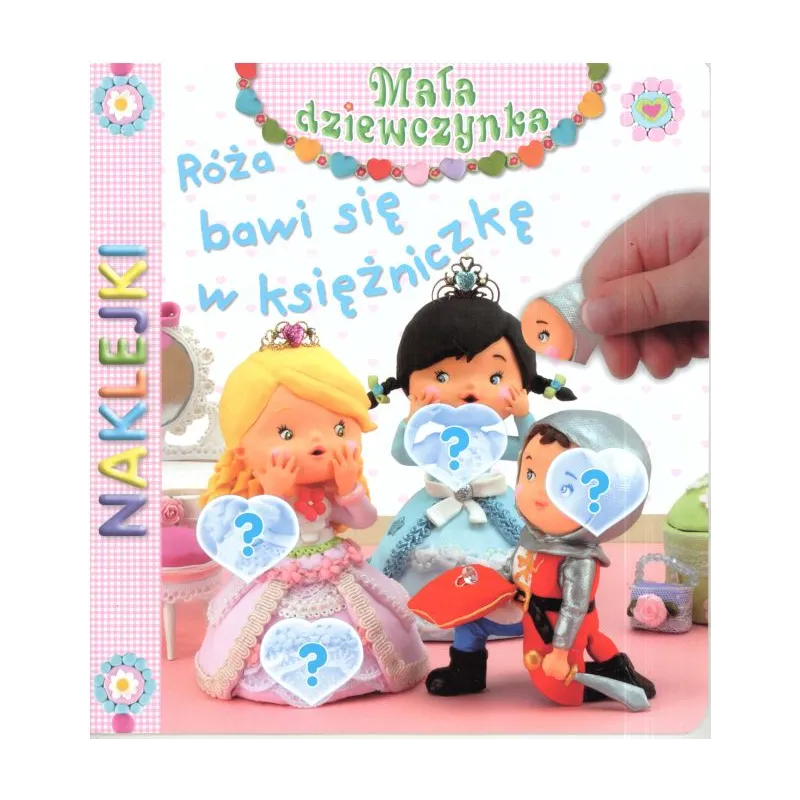 RÓŻA BAWI SIĘ Z KSIĘŻNICZKĘ MAŁA DZIEWCZYNKA