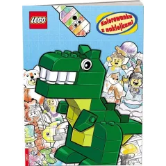 LEGO ICONIC KOLOROWANKA Z NAKLEJKAMI 
