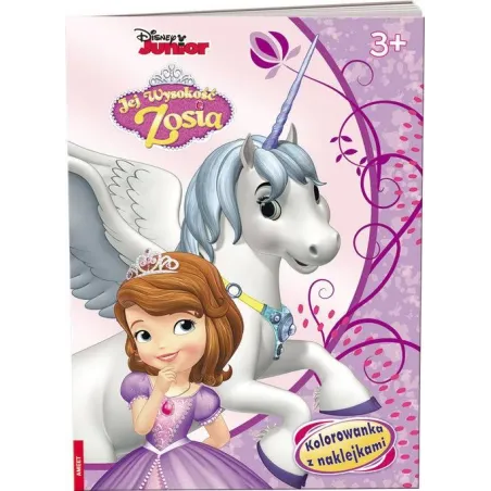 Disney Jej Wysokość Zosia Kolorowanka Z Naklejkami