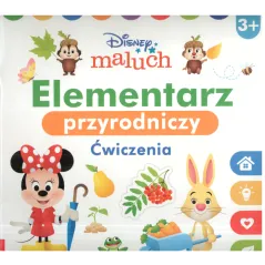 DISNEY MALUCH. ELEMENTARZ PRZYRODNICZY. ĆWICZENIA 3+ - Ameet