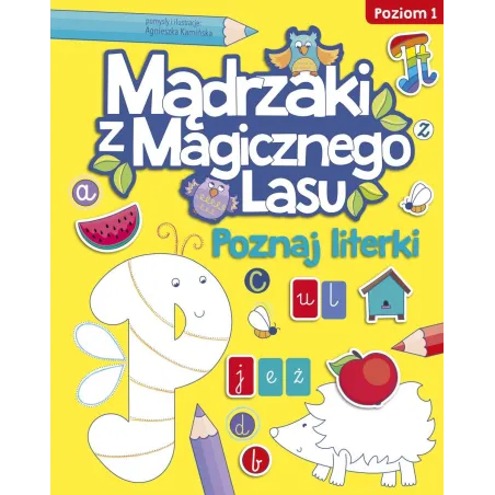 MĄDRZAKI Z MAGICZNEGO LASU POZNAJ LITERKI Agnieszka Kamińska - Olesiejuk
