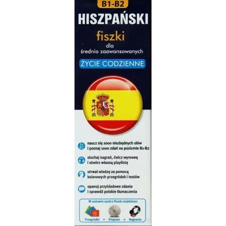 Hiszpański. Fiszki Dla Średnio Zaawansowanych. Życie Codzienne Hiszpański. Fiszki Dla Średnio Zaawansowanych. Życie Codzienne