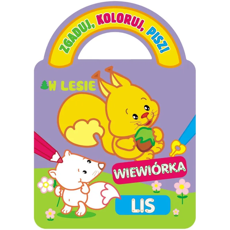 ZGADUJ KOLORUJ PISZ W LESIE Irma Rumianceviene