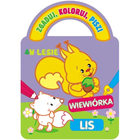 ZGADUJ KOLORUJ PISZ W LESIE Irma Rumianceviene