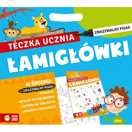 TECZKA UCZNIA. ŁAMIGŁÓWKI. 6-8 LAT. - Zielona Sowa