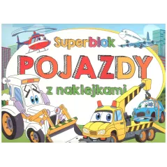 SUPERBLOK POJAZDY Z NAKLEJKAMI 