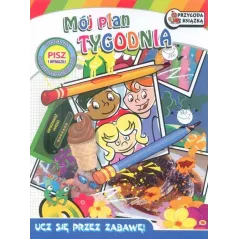MÓJ PLAN TYGODNIA PISZ I WYMAZUJ - Welpol Adventure