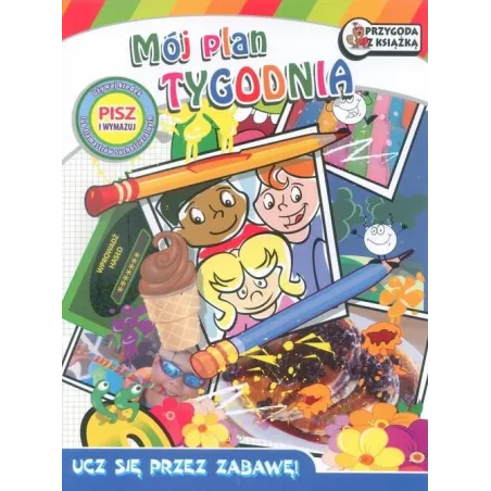 Mój Plan Tygodnia Pisz I Wymazuj Mój Plan Tygodnia Pisz I Wymazuj