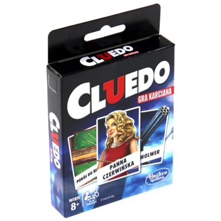 CLUEDO GRA KARCIANA 8+