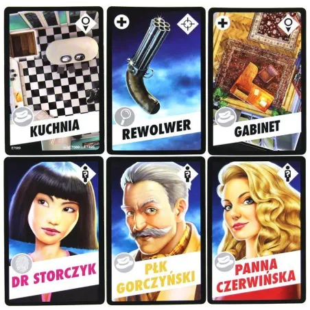 Cluedo Gra Karciana 8+