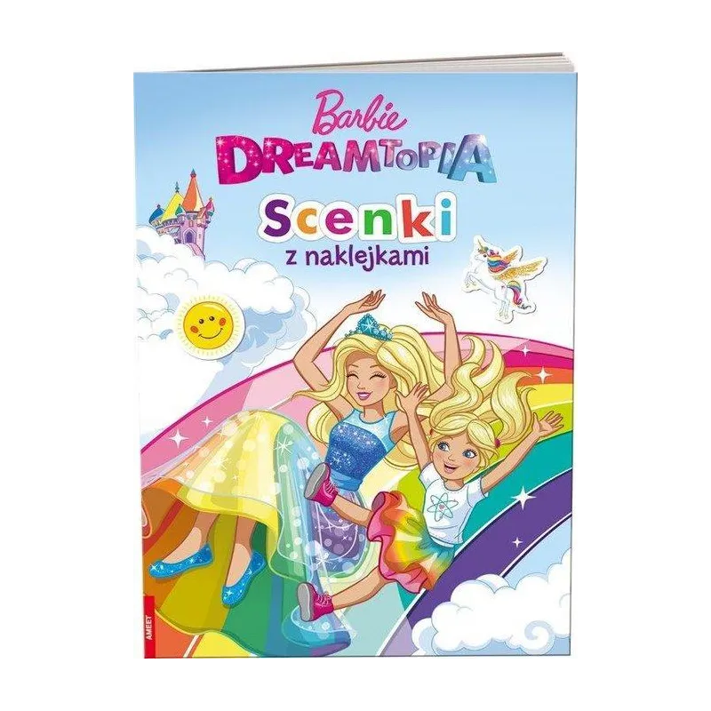 BARBIE DREAMTOPIA SCENKI Z NAKLEJKAMI - Ameet