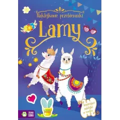 NAKLEJKOWE PRZEBIERANKI LAMY INSPIRUJĄCE NAKLEJKI 4+ - Zielona Sowa