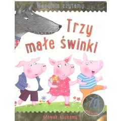 TRZY MAŁE ŚWINKI WSPÓLNIE CZYTAMY SŁÓWEK SZUKAMY - Olesiejuk