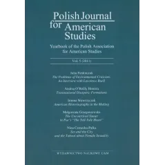 POLISH JOURNAL FOR AMERICAN STUDIES - Wydawnictwo Naukowe UAM