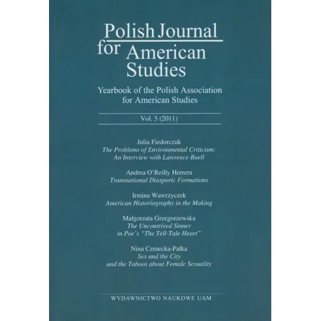 POLISH JOURNAL FOR AMERICAN STUDIES - Wydawnictwo Naukowe UAM