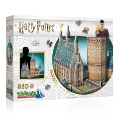HARRY POTTER HOGWARTS GREAT HALL PUZZLE 3D 850 ELEMENTÓW 14+