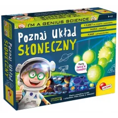 POZNAJ UKŁAD SŁONECZNY MAŁY GENIUSZ 8+ - Lisciani