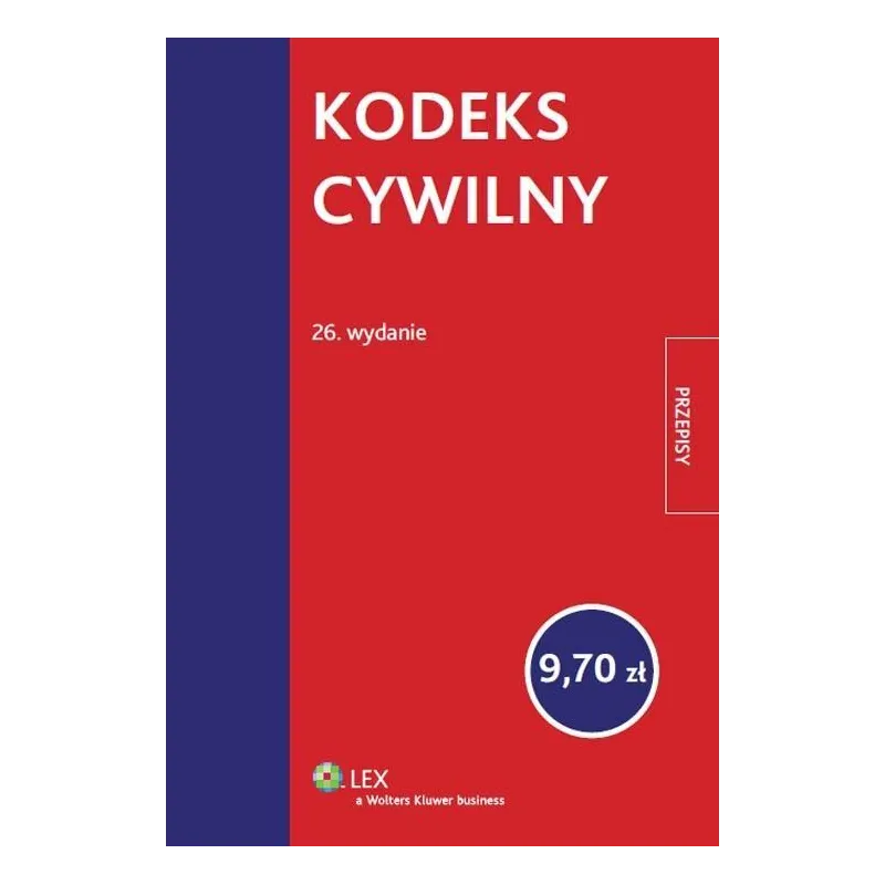KODEKS CYWILNY PRZEPISY - Wolters Kluwer