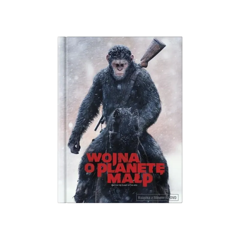 WOJNA O PLANETĘ MAŁP KSIĄŻKA + DVD PL - Imperial CinePix