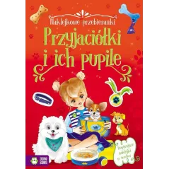 NAKLEJKOWE PRZEBIERANKI PRZYJACIÓŁKI I ICH PUPILE - Zielona Sowa