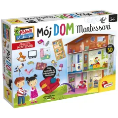 MÓJ DOM ZABAWA I EDUKACJA GRA EDUKACYJNA MONTESSORI 3-6 LAT