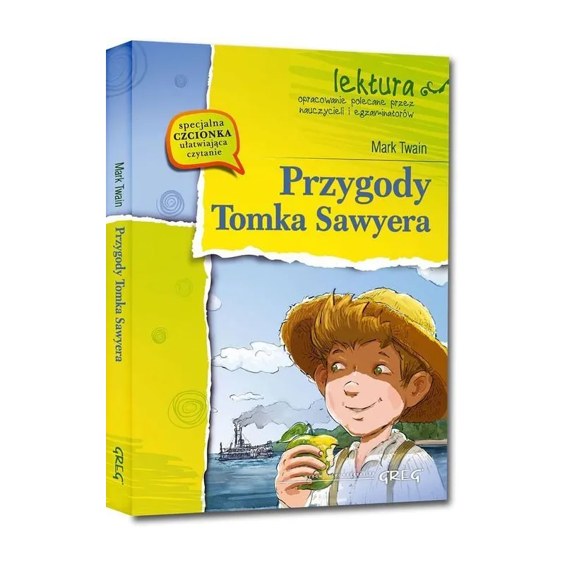 PRZYGODY TOMKA SAWYERA LEKTURA Z OPRACOWANIEM Mark Twain - Greg