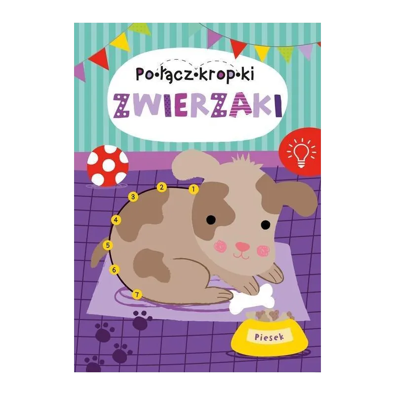 POŁĄCZ KROPKI ZWIERZAKI KOLOROWANKA - Smart Books