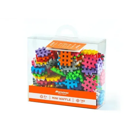 Klocki Konstrukcyjne Mini Wafle 140 Szt. Marioinex 2+ Klocki Konstrukcyjne Mini Wafle 140 Szt. Marioinex 2+