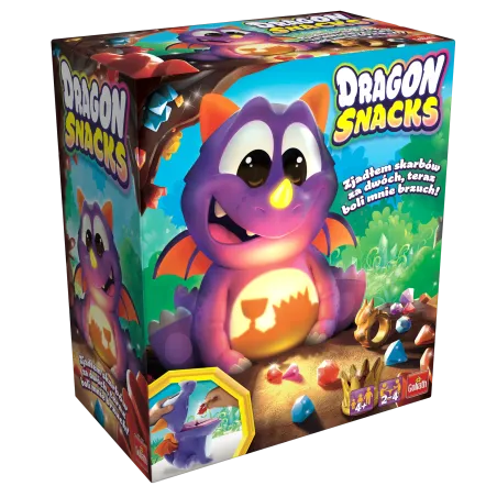 DRAGON SNACKS GRA ZRĘCZNOŚCIOWA 4+ - Goliath