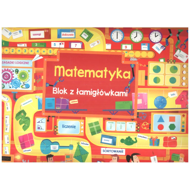 MATEMATYKA. BLOK Z ŁAMIGŁÓWKAMI - Olesiejuk