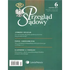 PRZEGLĄD SĄDOWY 6/2014 1044050 - LexisNexis