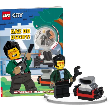 LEGO CITY GAZ DO DECHY! + FIGURKA 5+ - Ameet