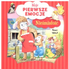 MOJE PIERWSZE EMOCJE NIEŚMIAŁOŚĆ Tony Wolf 3+ - Olesiejuk