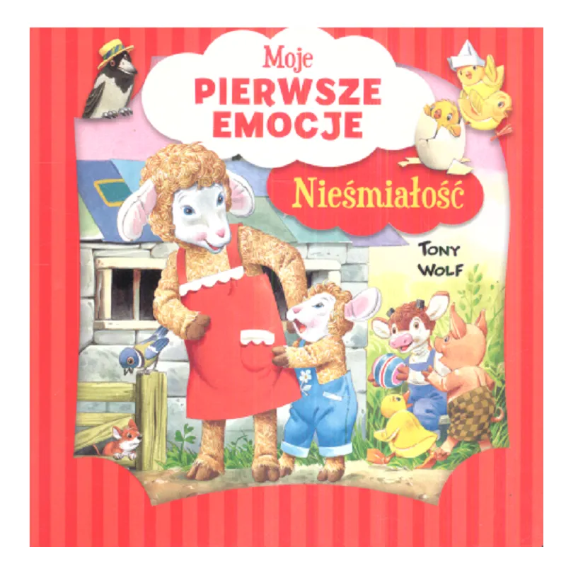 MOJE PIERWSZE EMOCJE NIEŚMIAŁOŚĆ Tony Wolf 3+ - Olesiejuk
