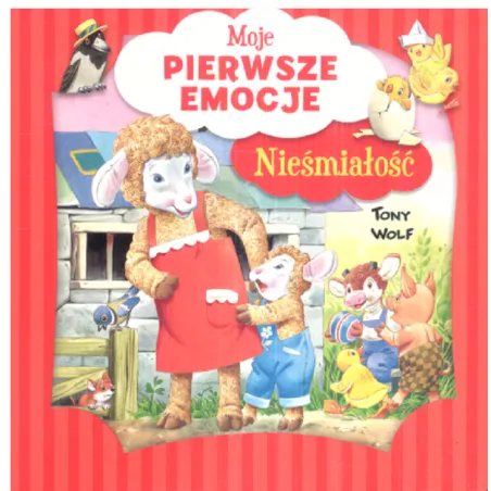 MOJE PIERWSZE EMOCJE NIEŚMIAŁOŚĆ Tony Wolf 3+ - Olesiejuk