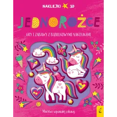 JEDNOROŻCE. GRY I ZABAWY Z BĄBELKOWYMI NAKLEJKAMI - Wilga