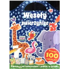 WESOŁY ZWIERZYNIEC PONAD 100 NAKLEJEK - Olesiejuk