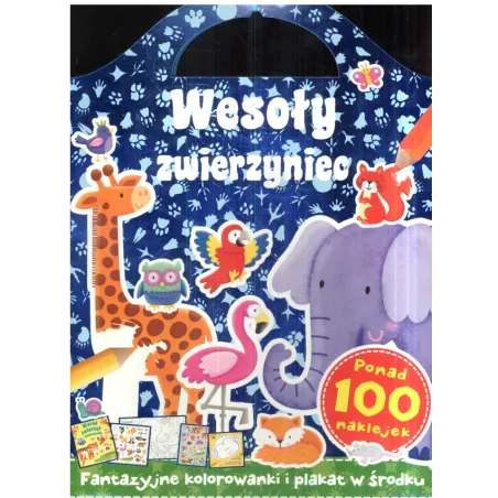 WESOŁY ZWIERZYNIEC PONAD 100 NAKLEJEK - Olesiejuk