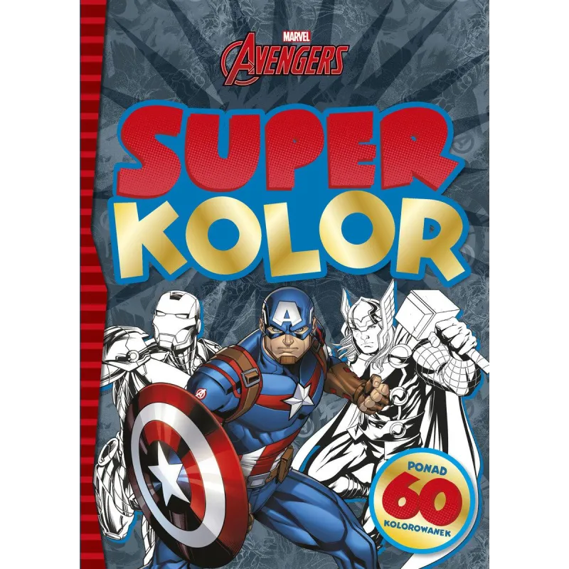 MARVEL AVENGERS SUPERKOLOR - Olesiejuk