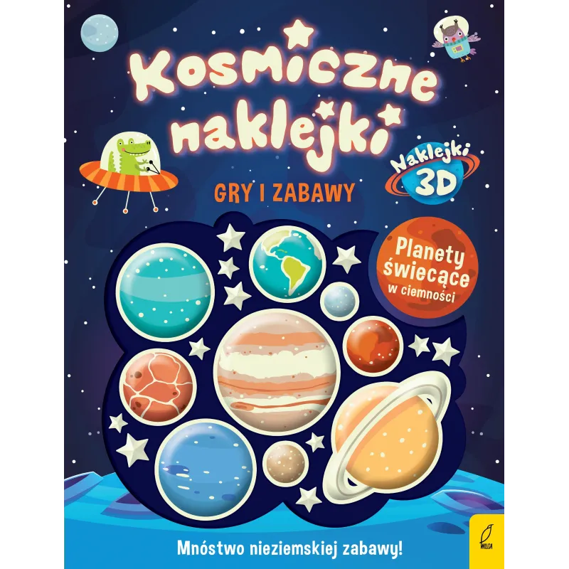 KOSMICZNE NAKLEJKI GRY I ZABAWY - Wilga