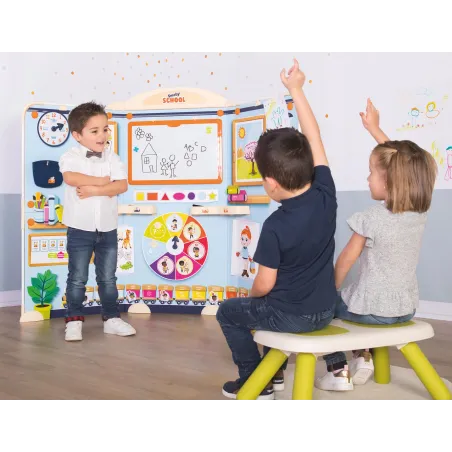 Szkoła Tablica Edukacyjna + 80 Akcesoriów Smoby 3+