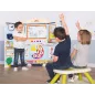Szkoła Tablica Edukacyjna + 80 Akcesoriów Smoby 3+ Szkoła Tablica Edukacyjna + 80 Akcesoriów Smoby 3+