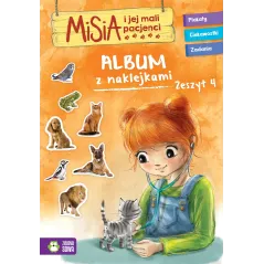 ALBUM Z NAKLEJKAMI ZESZYT 4. MISIA I JEJ MALI PACJENCI 4+ - Zielona Sowa
