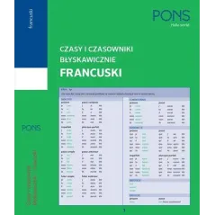 CZASY I CZASOWNIKI BŁYSKAWICZNIE FRANCUSKI - Pons