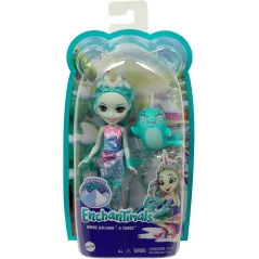 Lalka Naddie Narwal I Zwierzątko Sword Enchantimals 4+