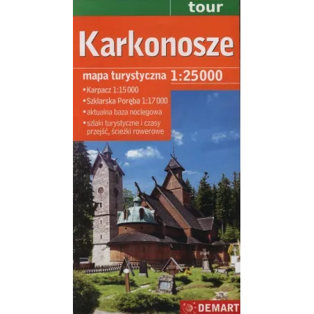 Karkonosze Mapa Turystyczna 1: 25 000 Karkonosze Mapa Turystyczna 1: 25 000